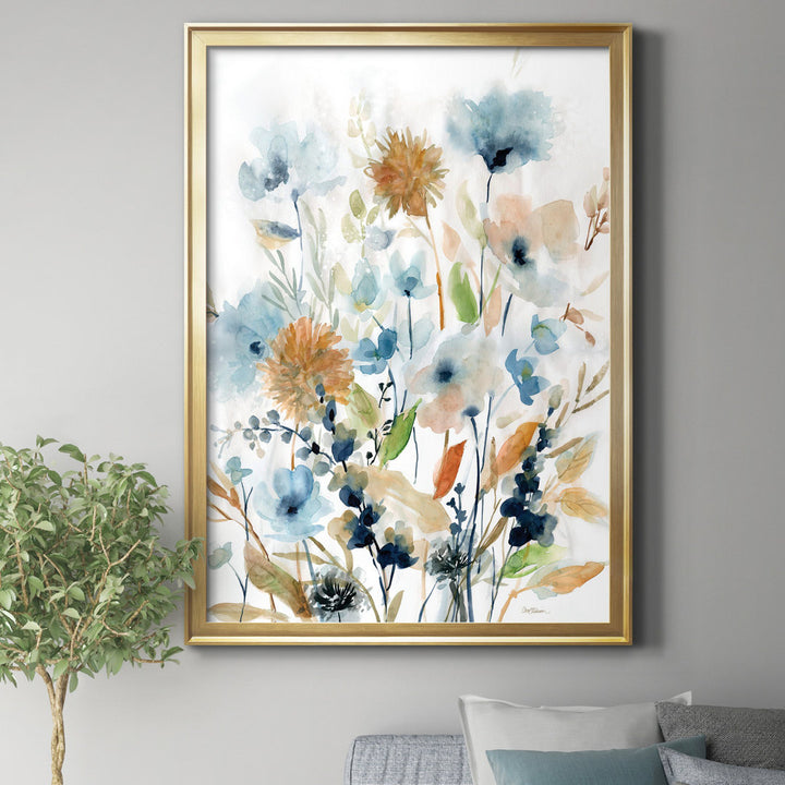 Holland Spring Mix II - Picture Frame Print on Canvas Red Barrel Studio® Frame Color: Gold Size: 26.5" H x 36.5" W x 1.5" D
