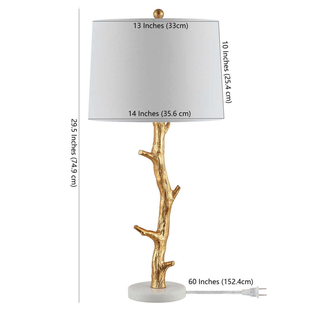 Aderdour 29.5" Gold Leaf Table Lamp Mercer41