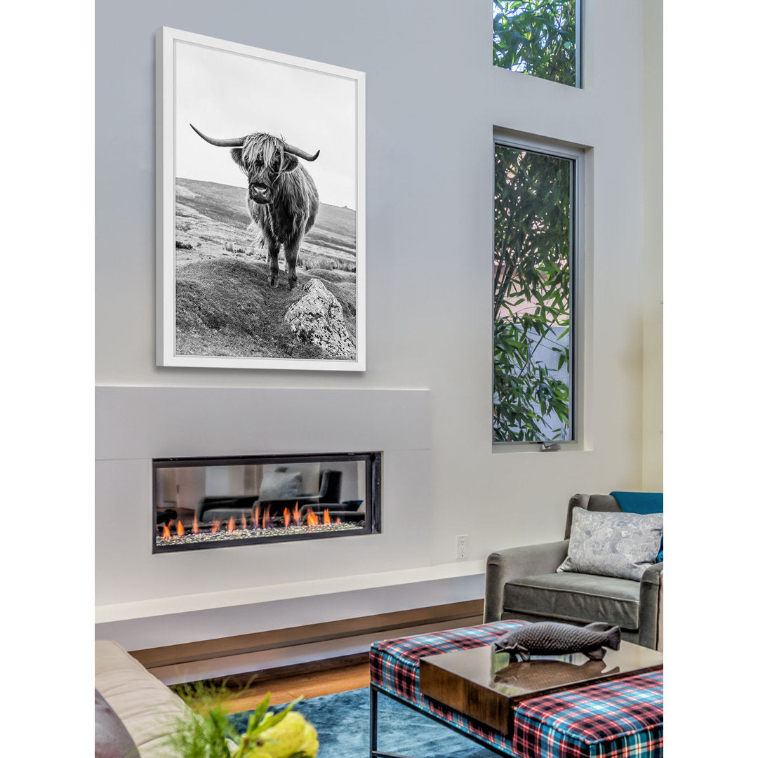 On a Hill - Picture Frame Photograph Print Union Rustic Size: 30" H x 20" W x 1.5" D