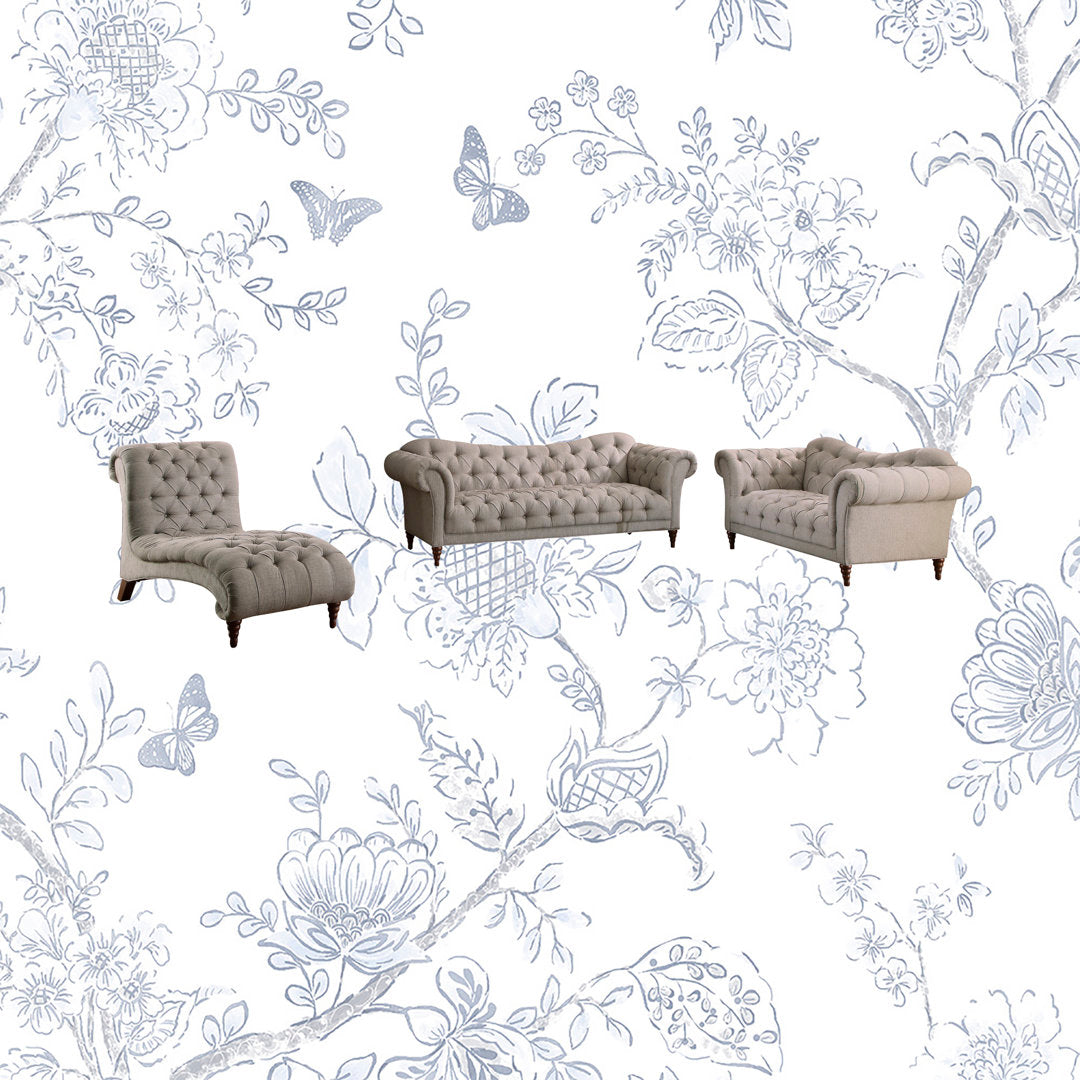 Ladores 91.25" Rolled Arm Sofa Darby Home Co