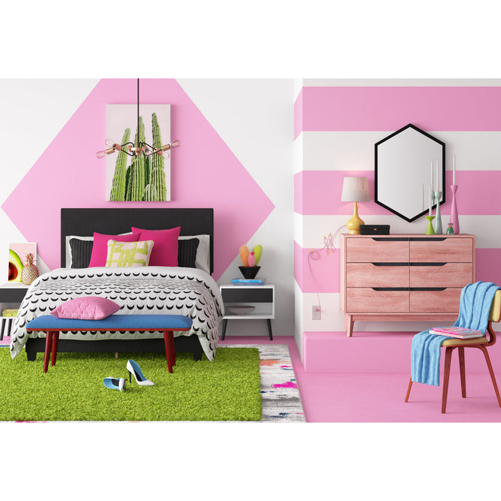 Torunn Grass Green Area Rug Ebern Designs Rug Size: Rectangle 6'1" x 9'