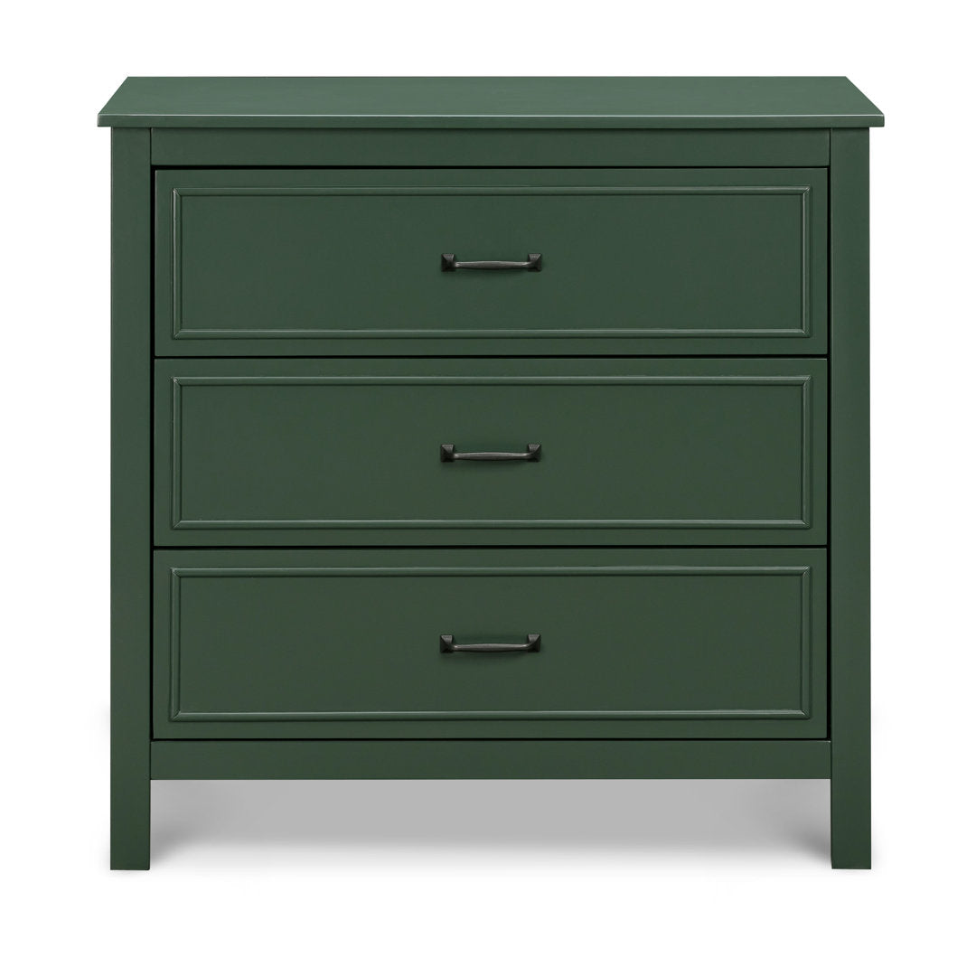 Charlie 3 Drawer Dresser daVinci Color: Forest Green