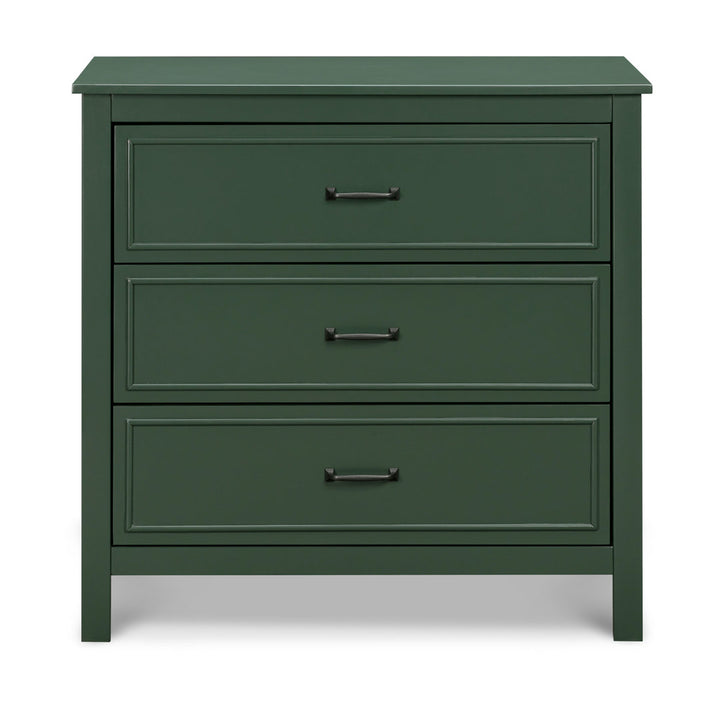 Charlie 3 Drawer Dresser daVinci Color: Forest Green