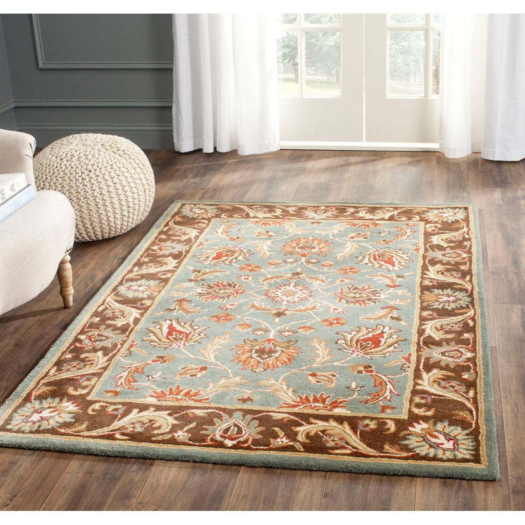 Cranmore Hand Tufted Wool Traditional Rug Charlton Home® Rug Size: Rectangle 6' x 9'