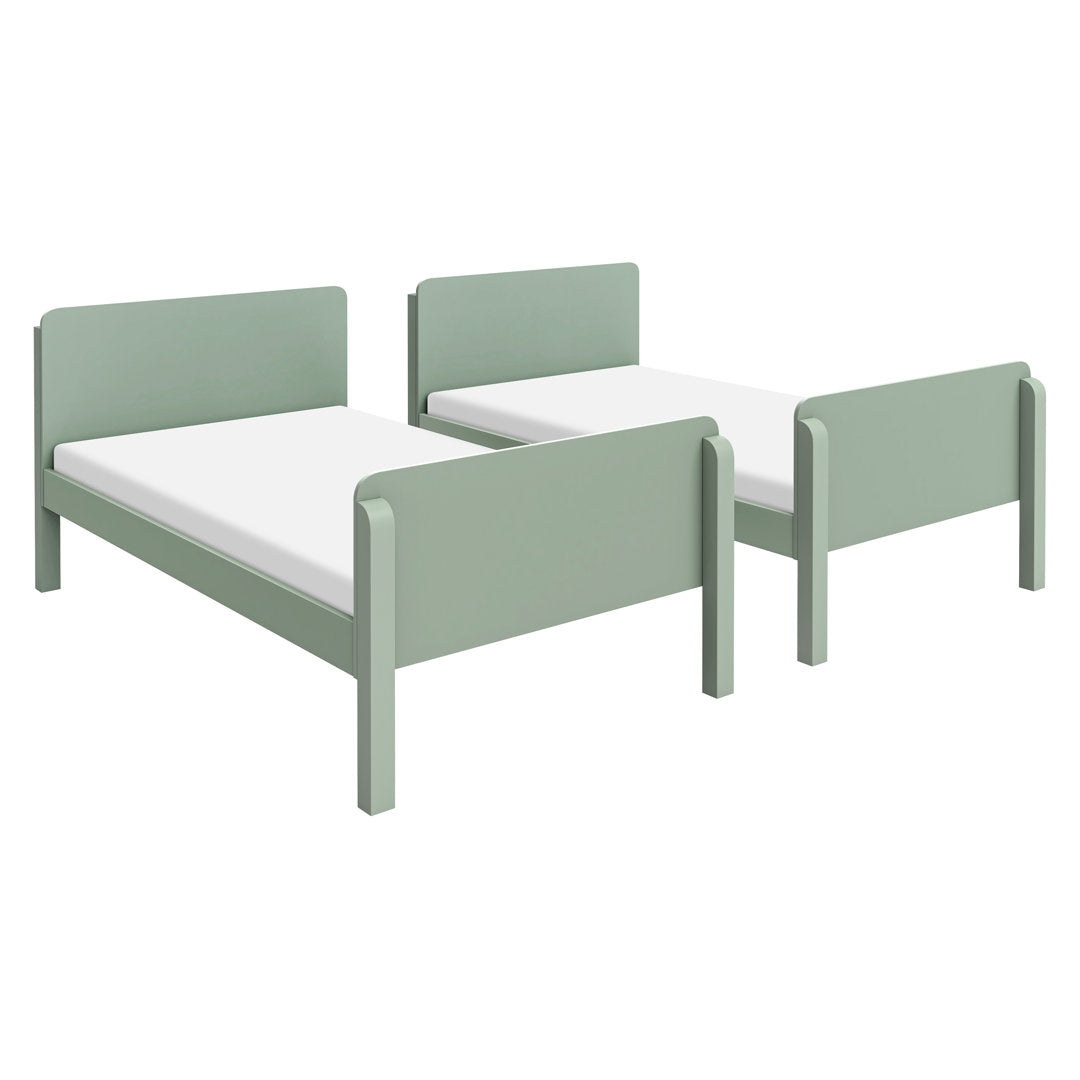 TipToe Twin Bunk Bed babyletto Color: Light Sage