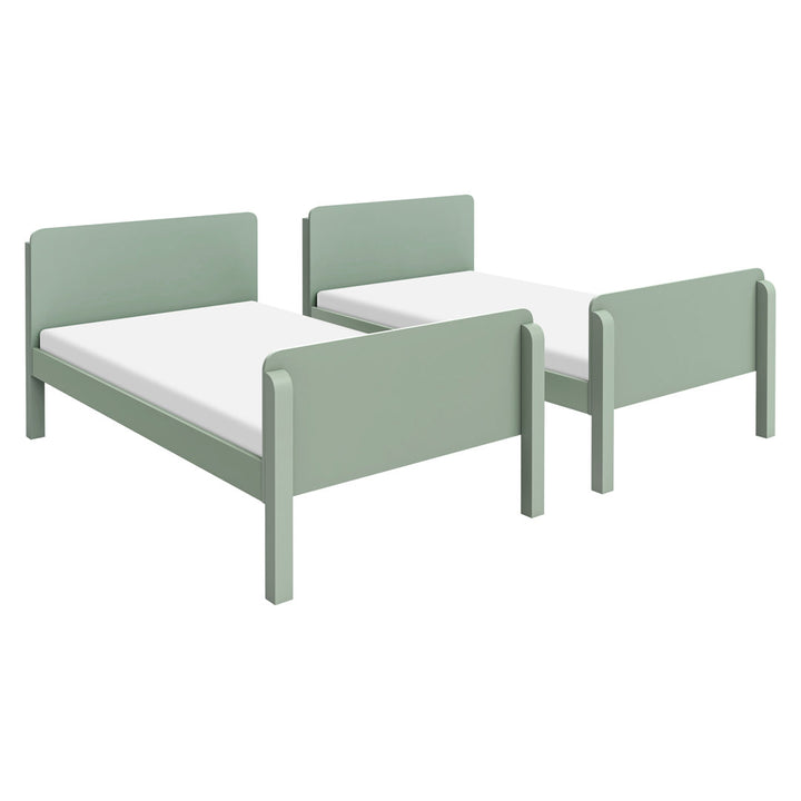 TipToe Twin Bunk Bed babyletto Color: Light Sage
