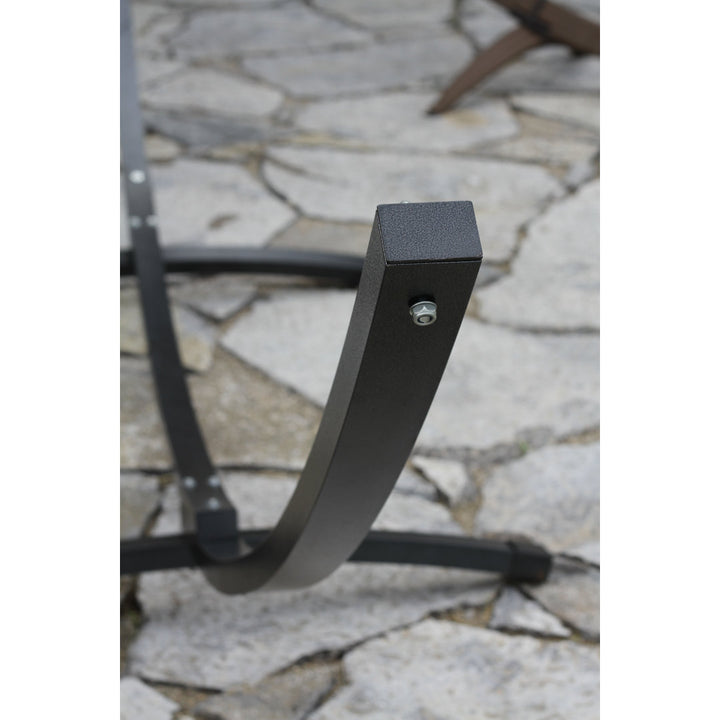 Vivere 15' Demars Aluminum Arc Hammock Stand (450 lb Capacity) Bay Isle Home™