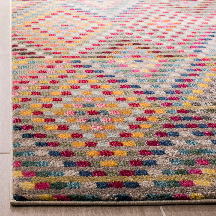 Monaco Performance Geometric Rug Ebern Designs Rug Size: Runner 2'2" x 12'