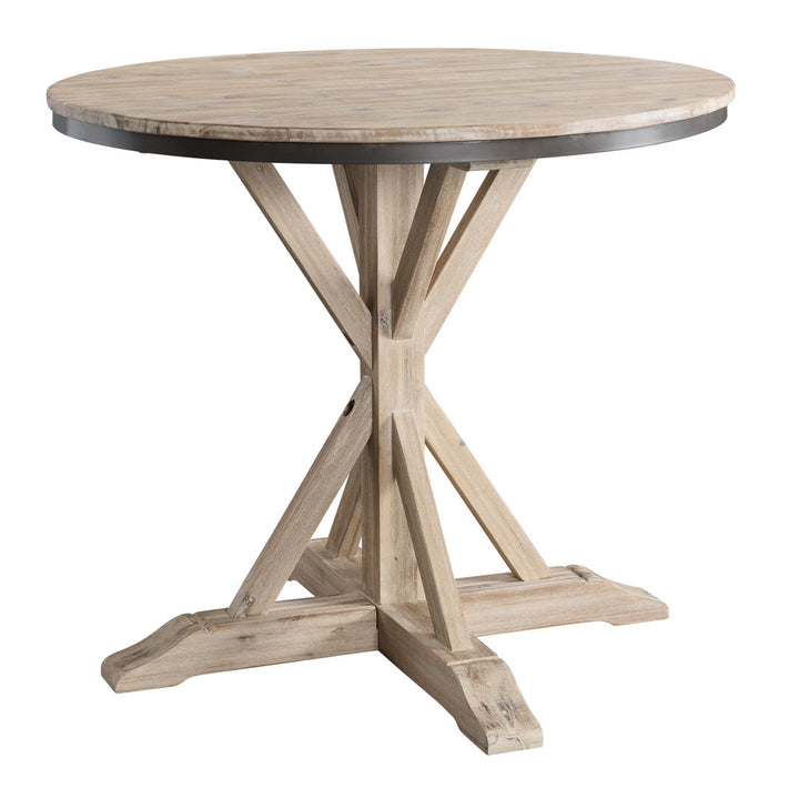 Eugley Pedestal Dining Table Sand & Stable™ Size: Counter Height (36" Height)