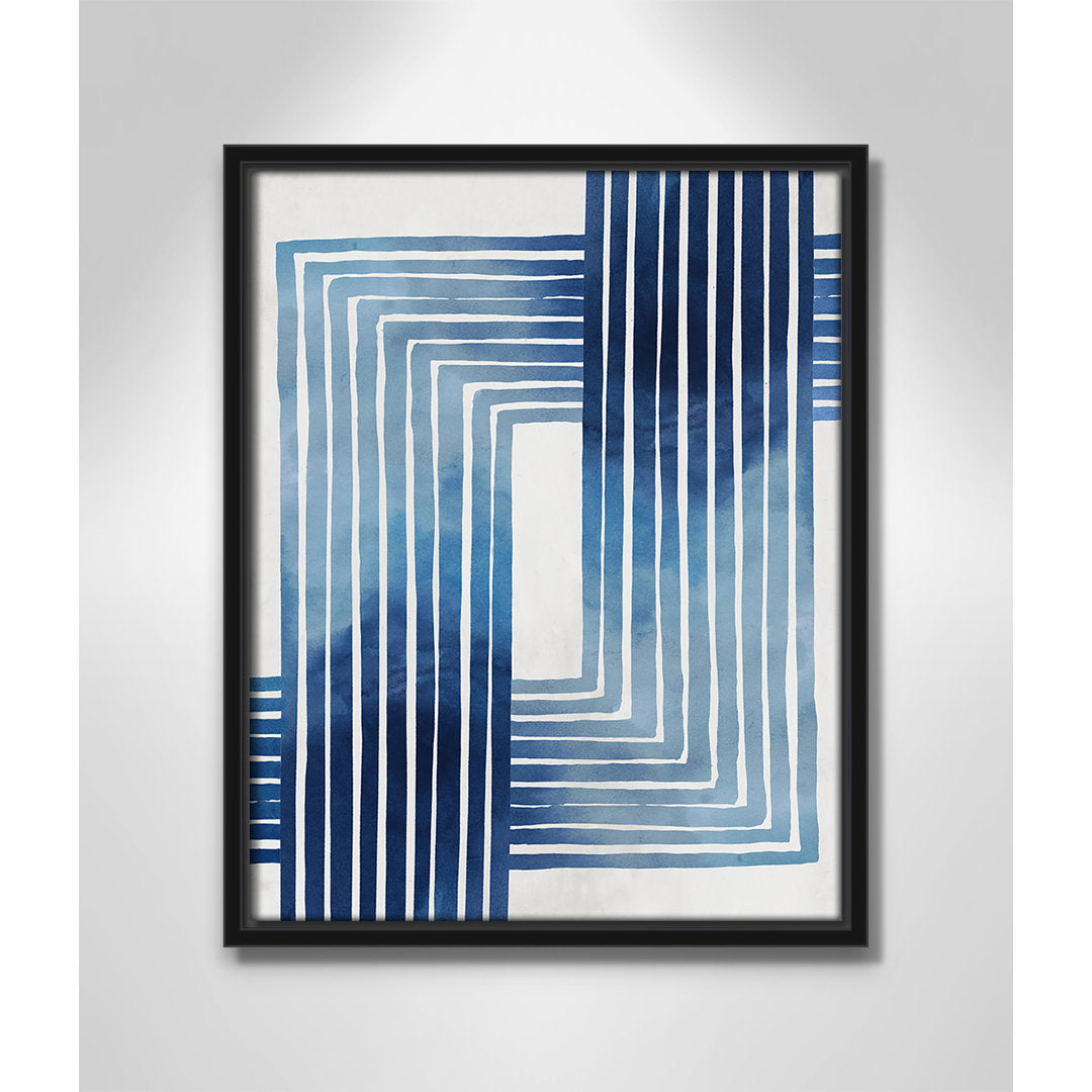 In Unison by Eva Watts - Painting Print Joss & Main Size: 15.5" H x 12.5" W x 2" D Format: Black Framed Canvas