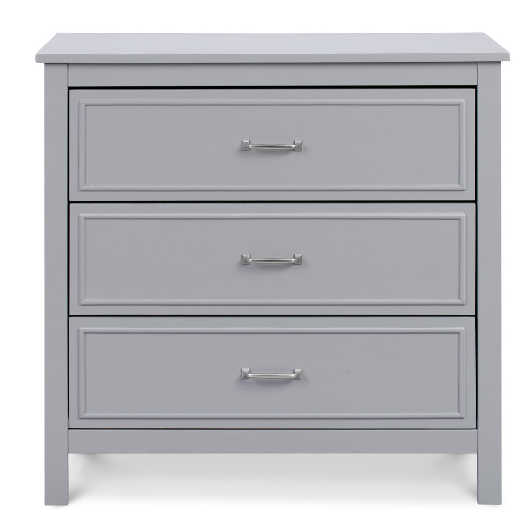 Charlie 3 Drawer Dresser daVinci Color: Gray