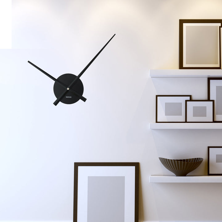 Marcelina 3.9" Wall Clock Wrought Studio™ Finish: Black