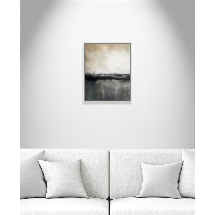 Sunset by Kimberly Allen Print Joss & Main Size: 21.5" H x 17.5" W x 2" D Format: White Framed Canvas