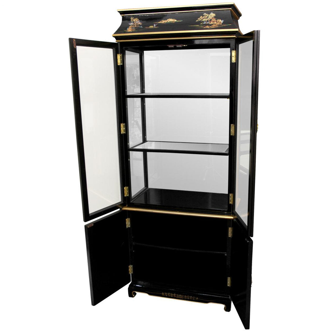 Lighted Curio Cabinet Oriental Furniture