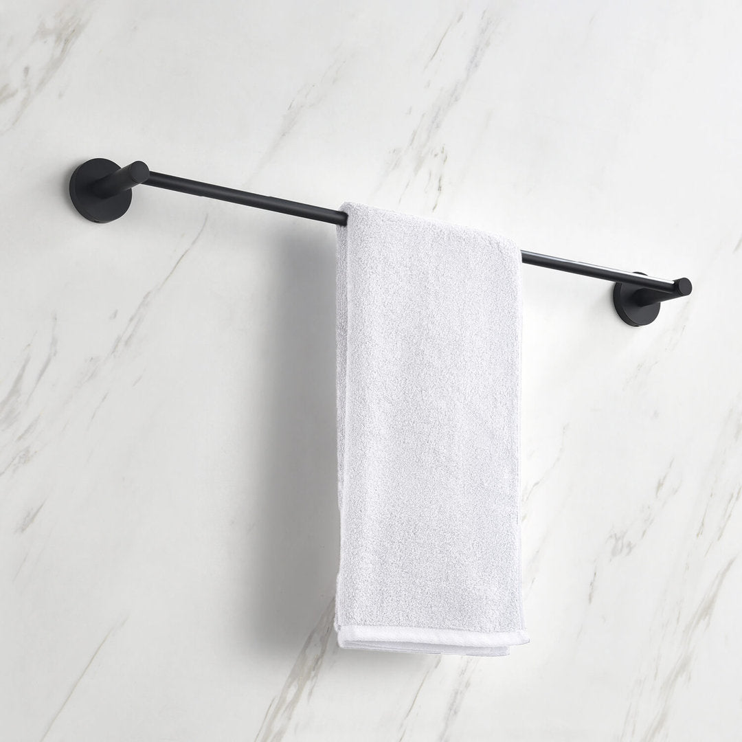 24" Wall Mounted Towel Bar KIBI Finish: Matte Black