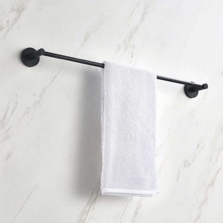 24" Wall Mounted Towel Bar KIBI Finish: Matte Black