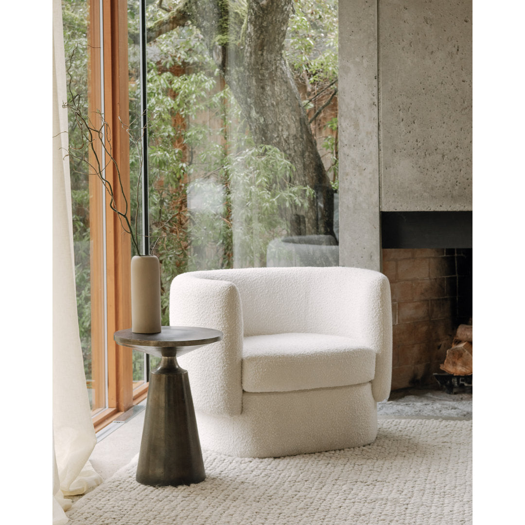 Antoni Pedestal End Table Joss & Main