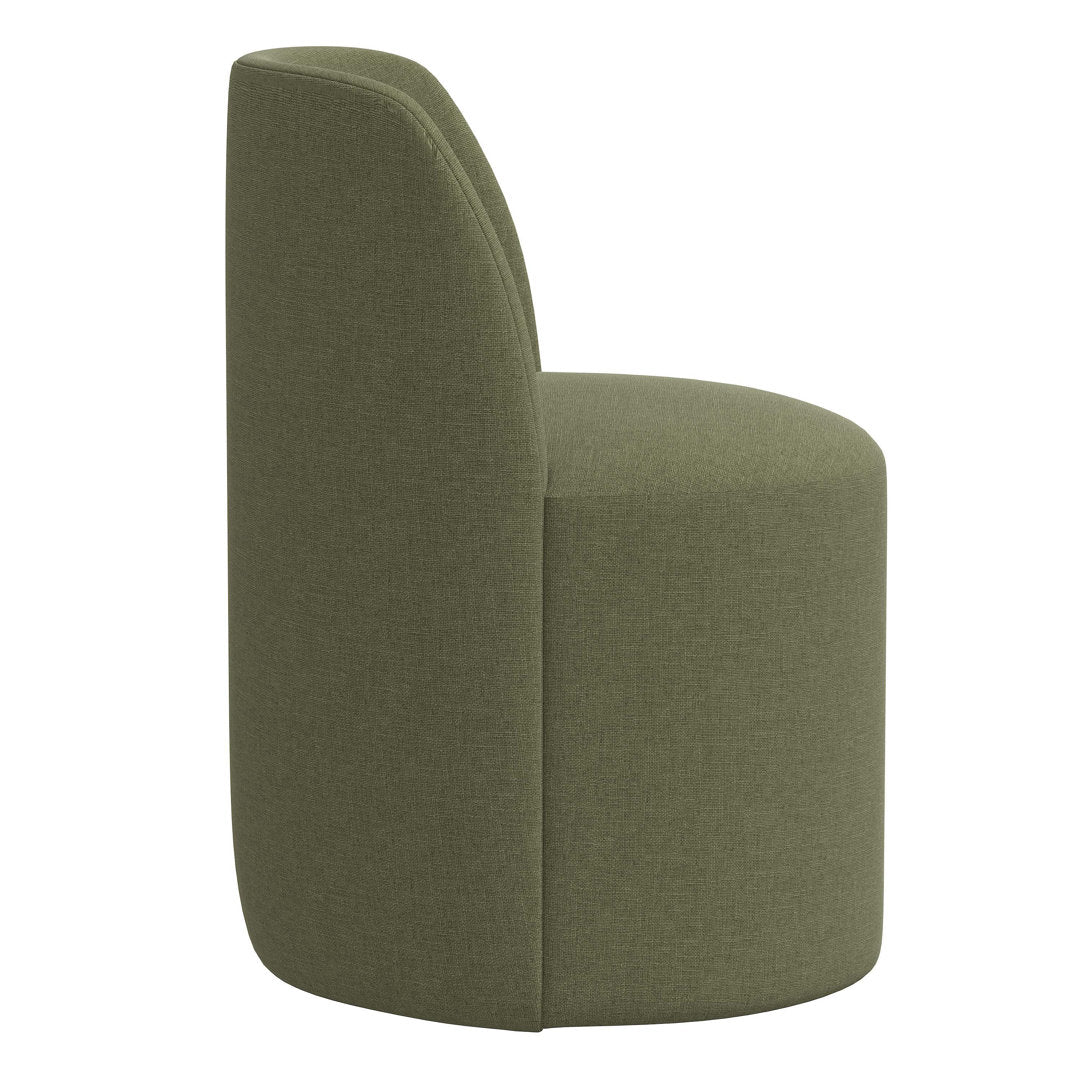 Begonia Dining Chair Joss & Main Upholstery Color: Zuma Laurel Textured Linen