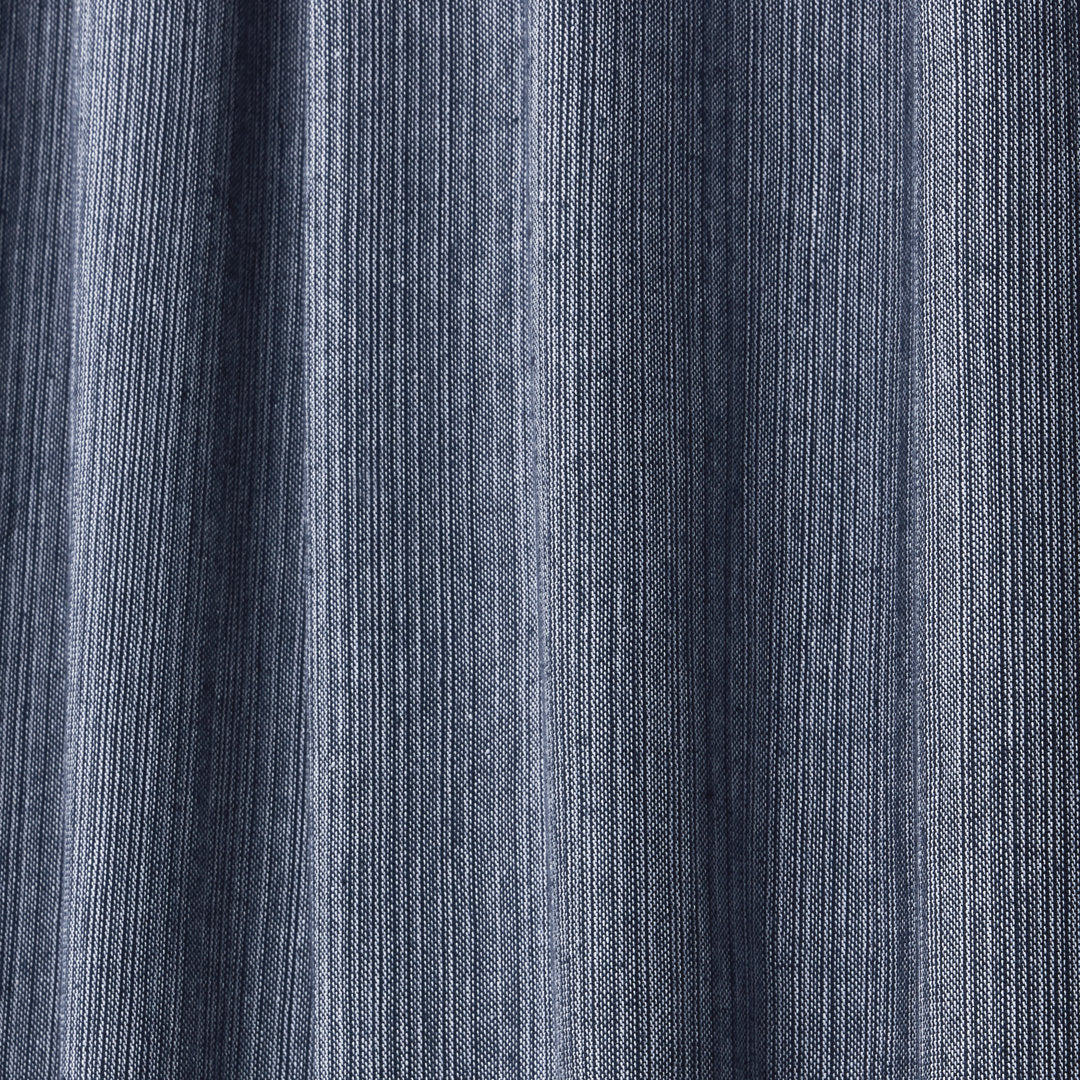Lauren Ralph Lauren Sallie Blackout Heavy Cotton/Linen Blend with Lining Back Tab/Rod Pocket Curtain Lauren Ralph Lauren Curtain Color: Blue Size per Panel: 54" x 63"