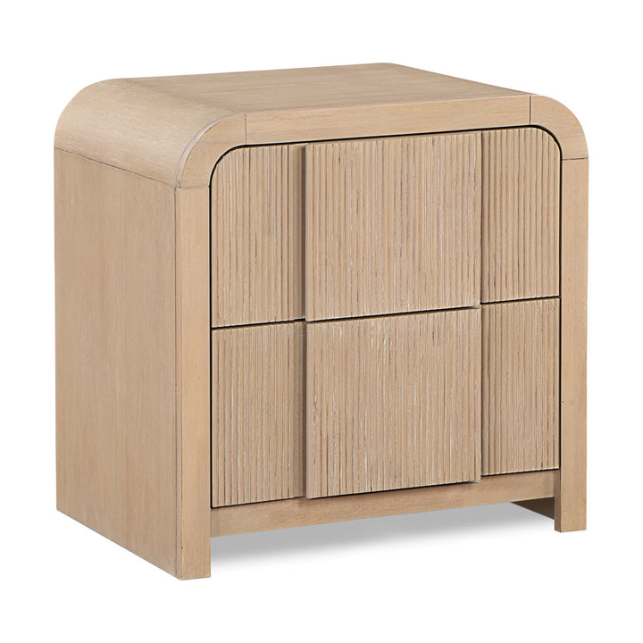 Ishana Solid Wood Nightstand Wrought Studio™ Color: Natural
