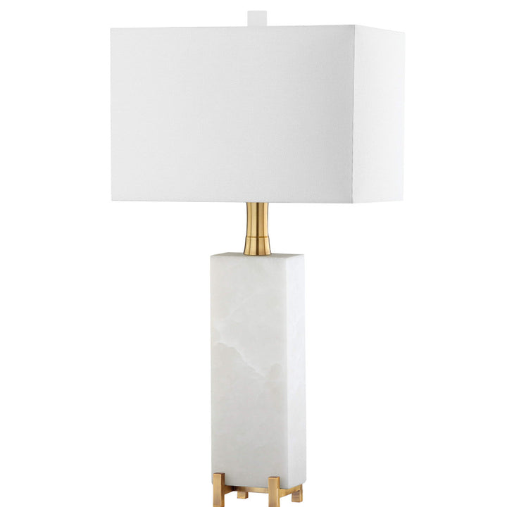 Weldon 30" White/Brass Gold Table Lamp Joss & Main