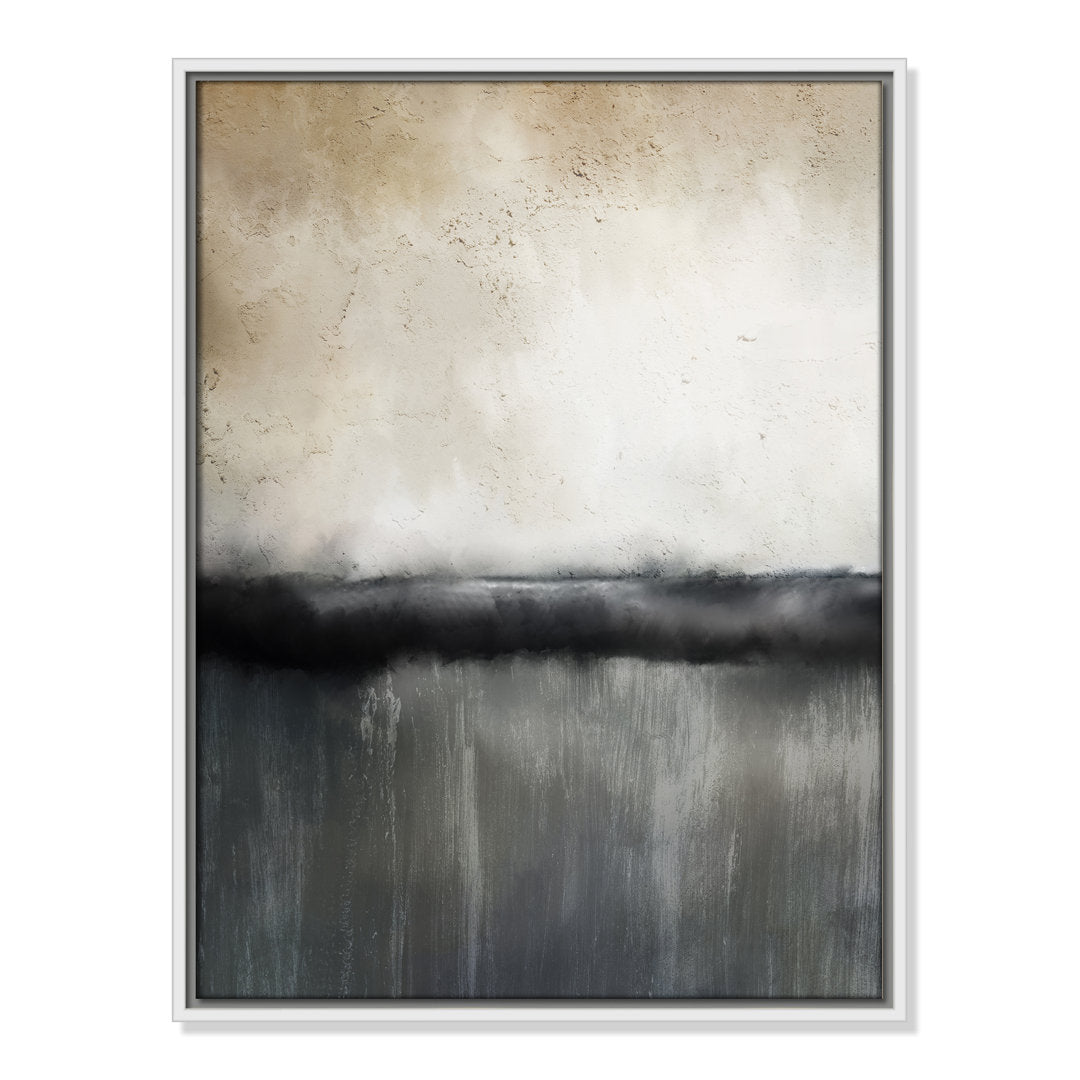 Sunset by Kimberly Allen Print Joss & Main Size: 25.5" H x 19.5" W x 2" D Format: White Framed Canvas