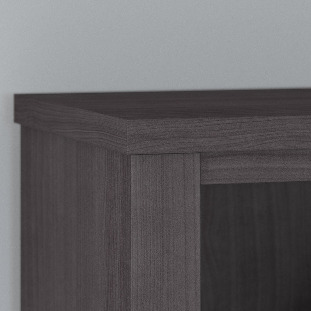 Magomed Bookcase Gracie Oaks Color: Storm Gray
