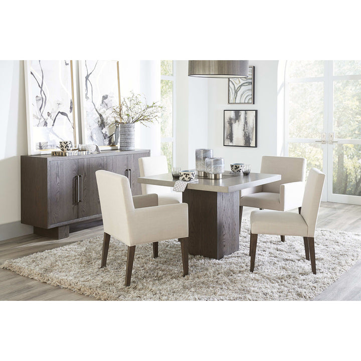 Meria Upholstered Arm Chair in Beige (Set of 2) Joss & Main