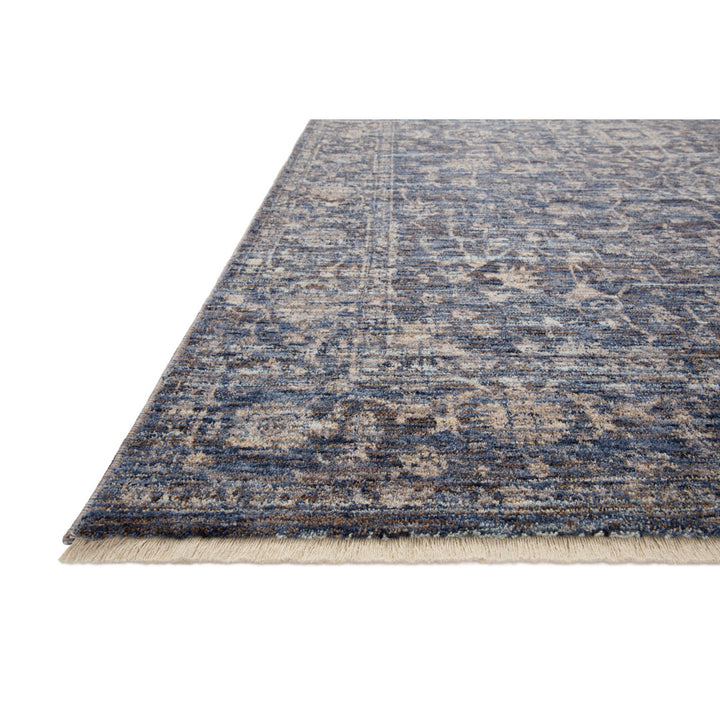 Sorrento Oriental Machine Made Power Loom Polyester Area Rug in Blue Loloi Rugs Rug Size: Rectangle 7'10" x 10'2"