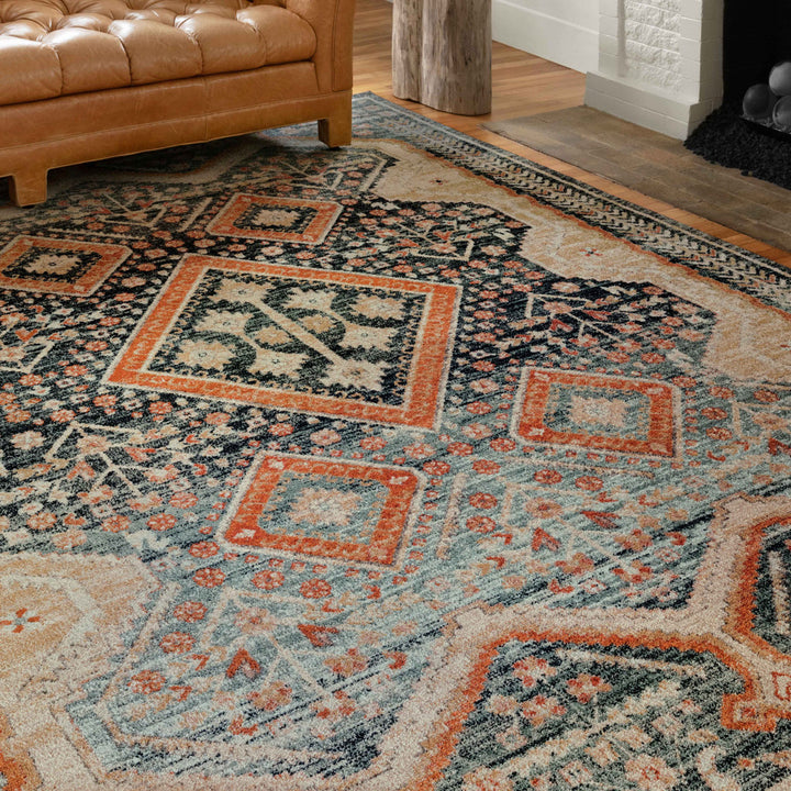 Annabella Oriental Blue Area Rug Kelly Clarkson Home Rug Size: Rectangle 4' x 6'