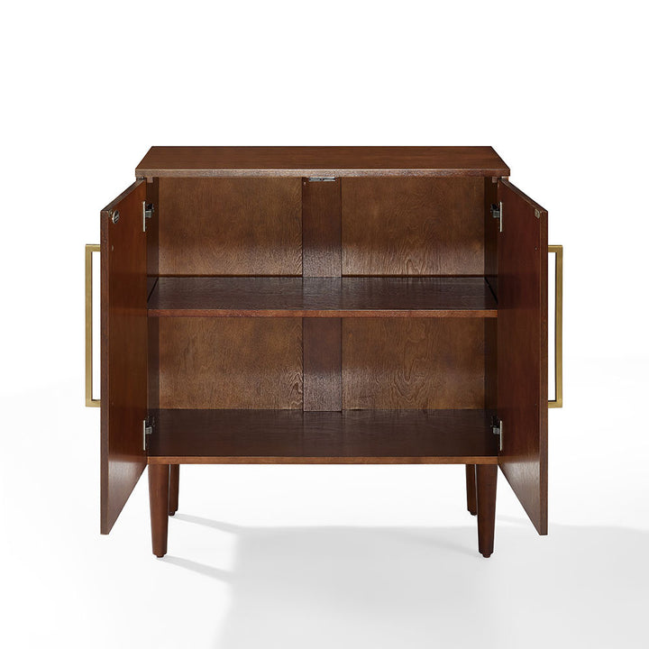 Ayinde 2 - Door Accent Cabinet Wade Logan® Color: Mahogany