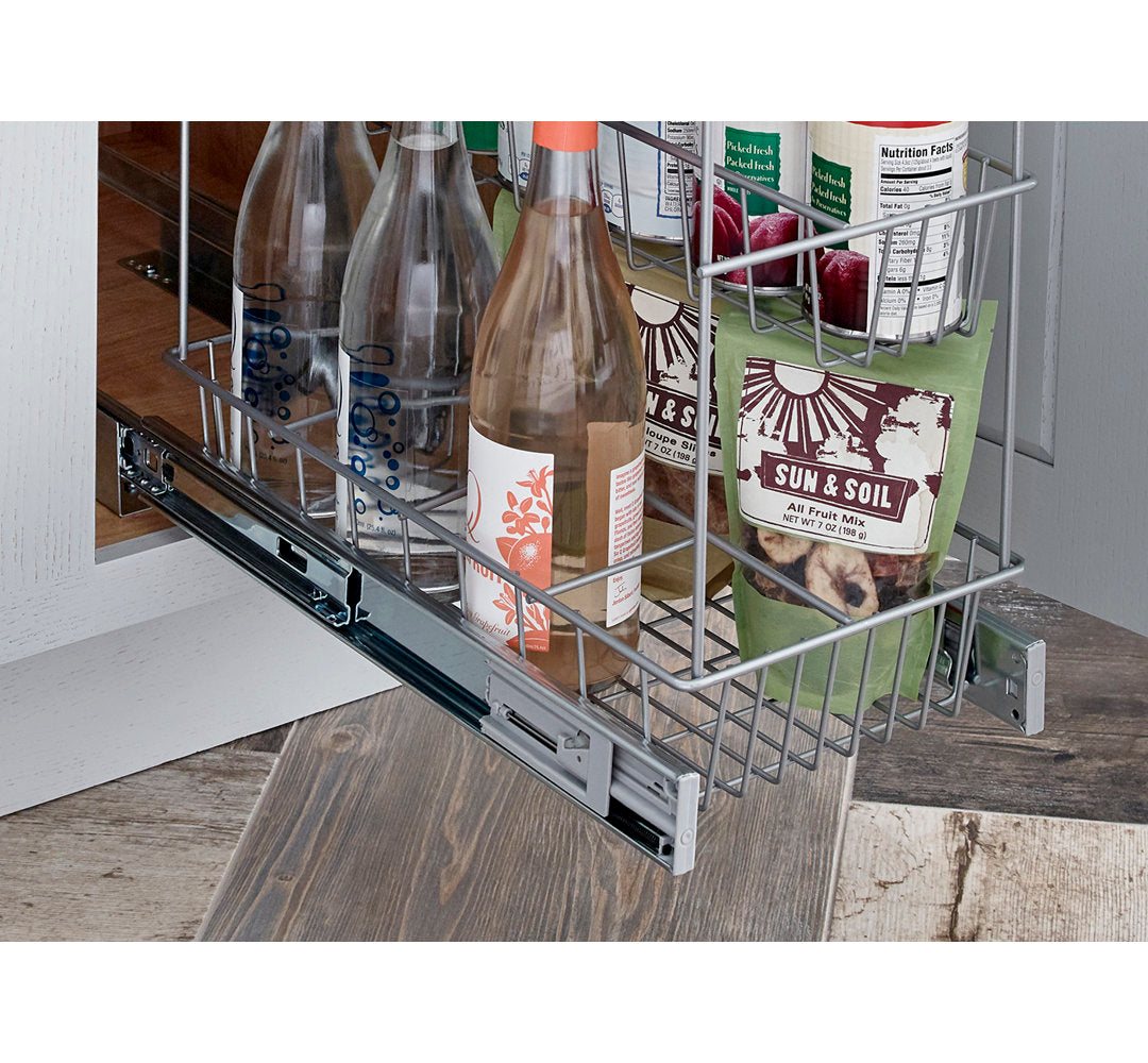 3 Tier Compact Kitchen Cabinet Pull Out Drawer ClosetMaid