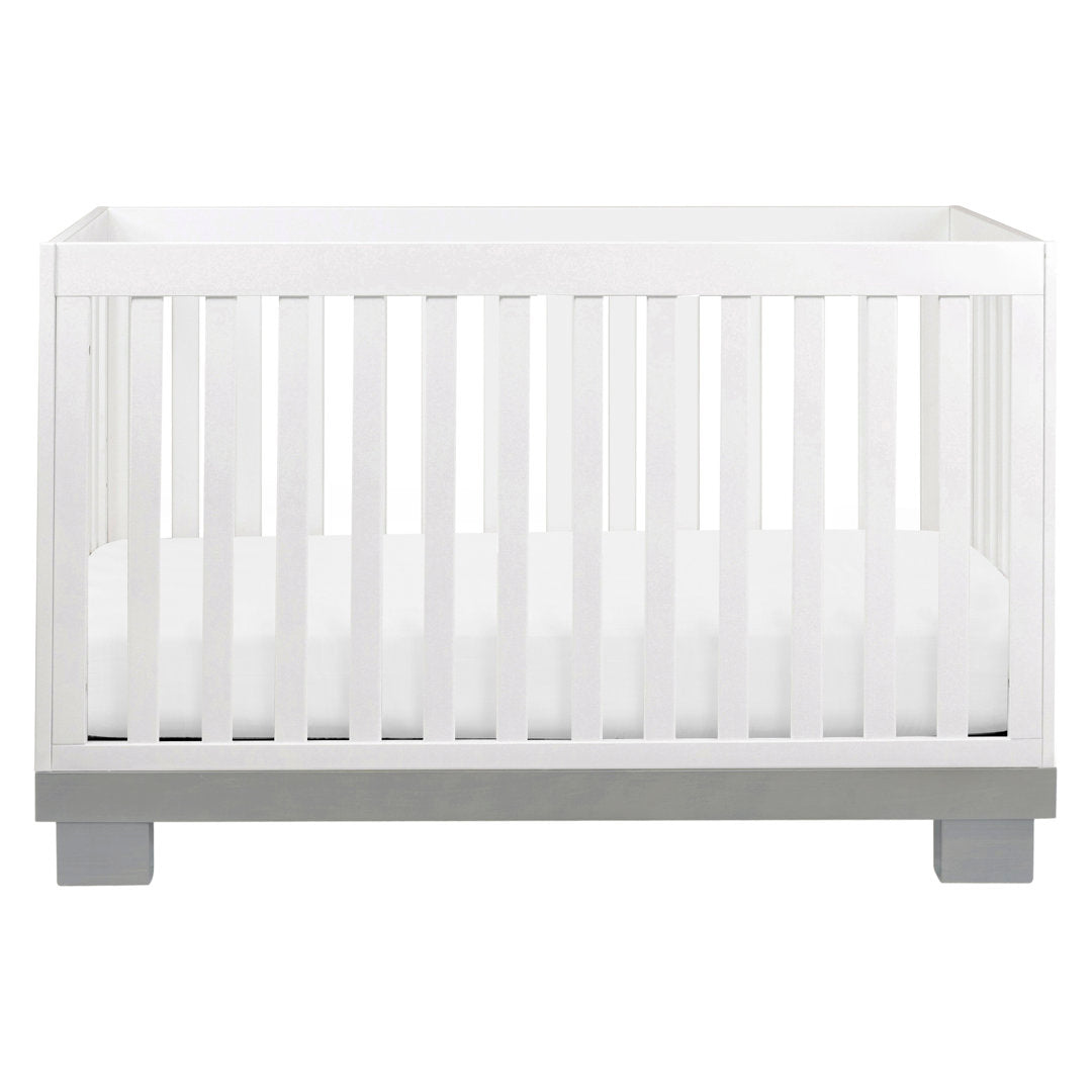 Modo 3-in-1 Convertible Crib babyletto Color: White/Gray