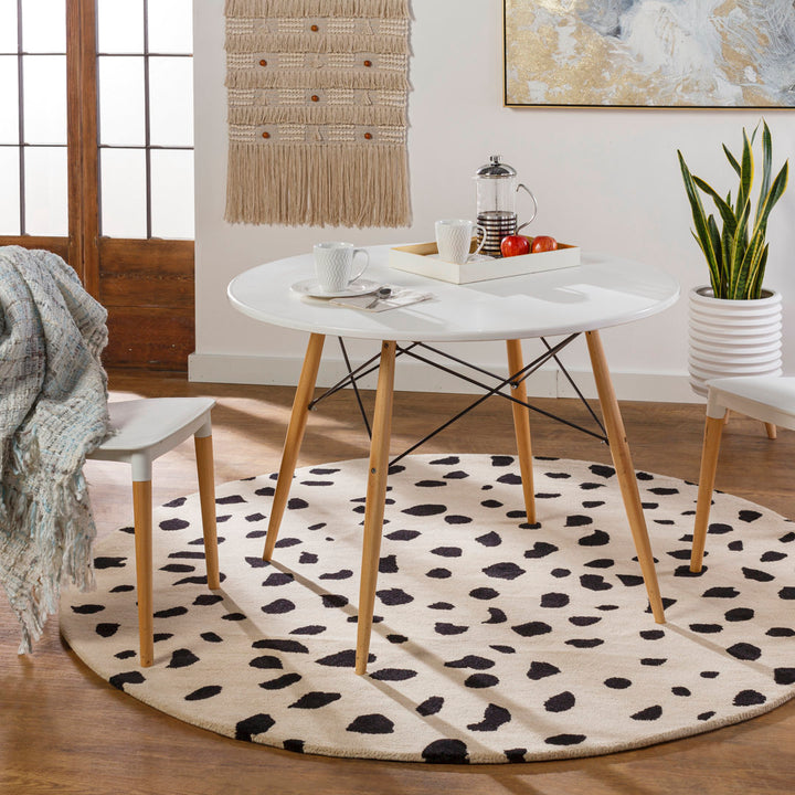 Giovanni Area Rug AllModern Rug Size: Round 6'
