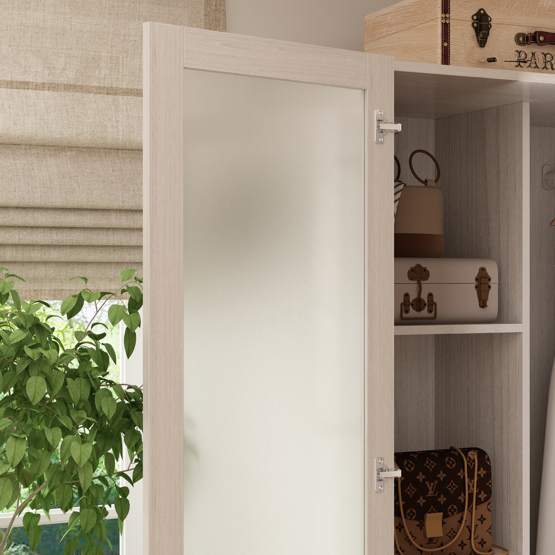 Darlah Solid + Manufactured Wood Armoire Latitude Run®
