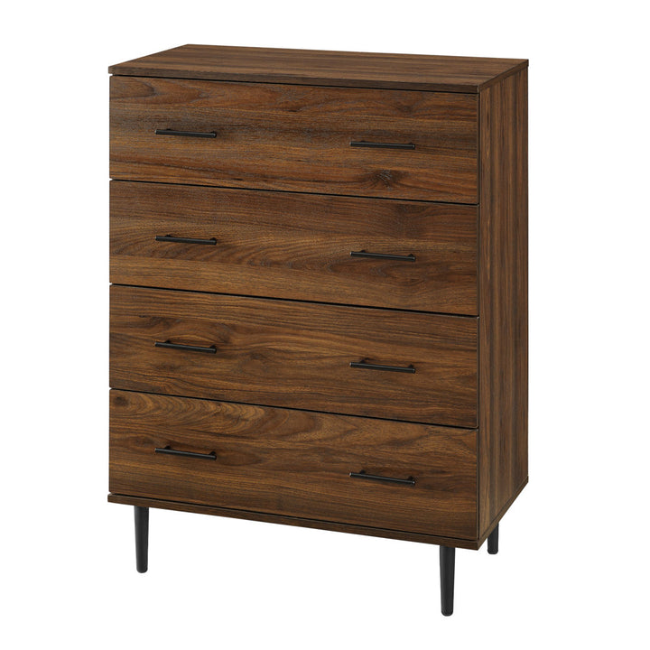Cambi 4 Drawer 30" W Chest Wade Logan® Color: Dark Walnut/Dark Walnut
