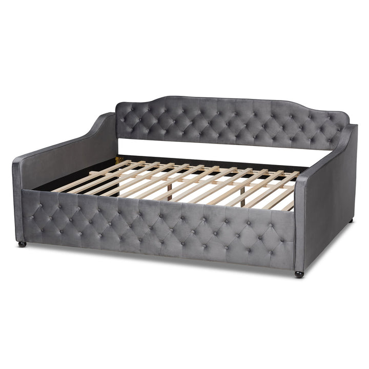Whittlesey Solid Wood Daybed Rosdorf Park Color: Gray Size: Queen