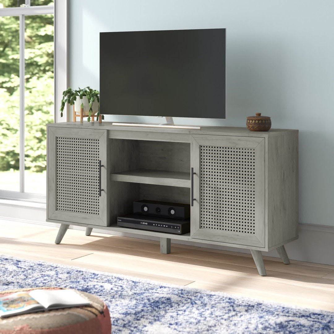 Casspi TV Stand for TVs up to 65" Sand & Stable™ Color: Fairfax Oak