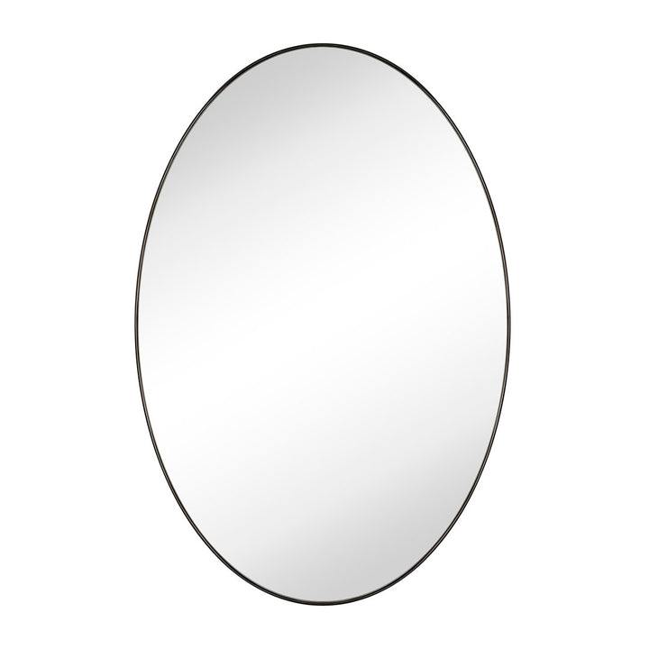 Javell Bathroom Mirror Ebern Designs Size: 30" x 20" Finish: Oil Rubbed Bronze