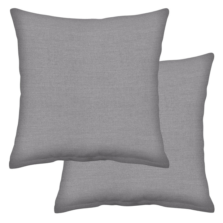 Textured Solid Toss Pillow (Set of 2) Honeycomb Color: Heathered Gray Size: 17"W x 17"L