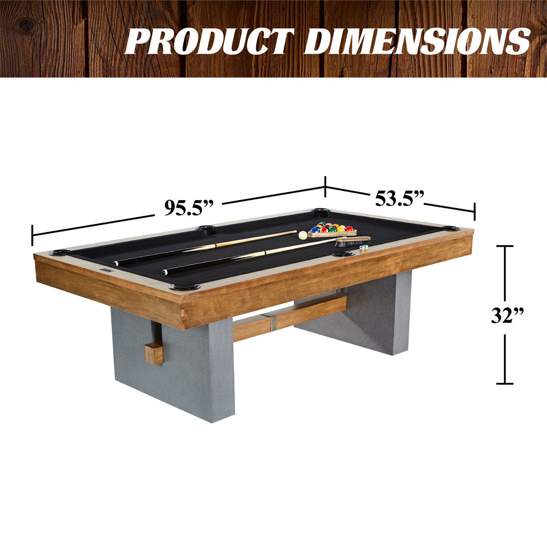 Barrington Urban Collection 8-foot Premium Pool Table with Playing Accessories Barrington Billiards Company