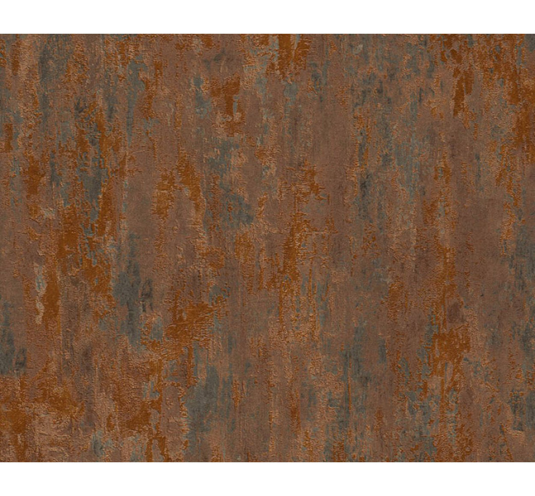 33' L x 21" W Texture Wallpaper Roll 17 Stories Color: Beige/Cream Metallic