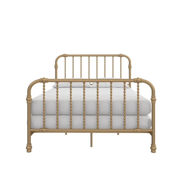 Monarch Hill Wren Metal Bed Little Seeds Color: Gold Size: Full