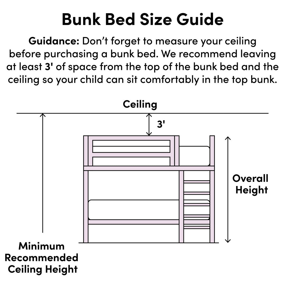 Twin Over Full Solid Wood Standard Bunk Bed by Birch Lane™ Birch Lane™