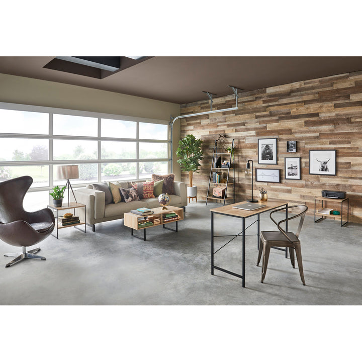 ClosetMaid Industrial 4-Tier Ladder Bookcase ClosetMaid Color: Natural