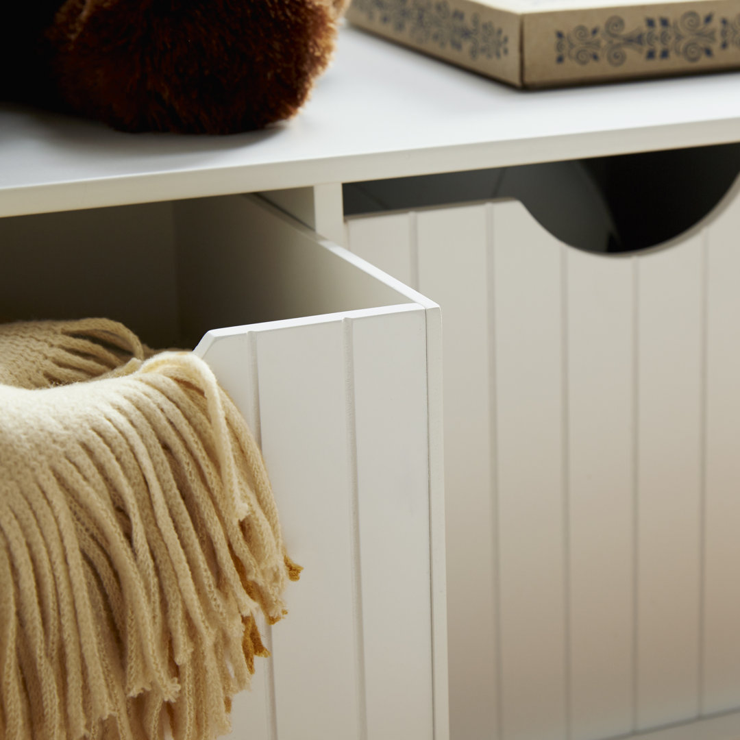 Nantucket Toy Storage Bench KidKraft Finish: White