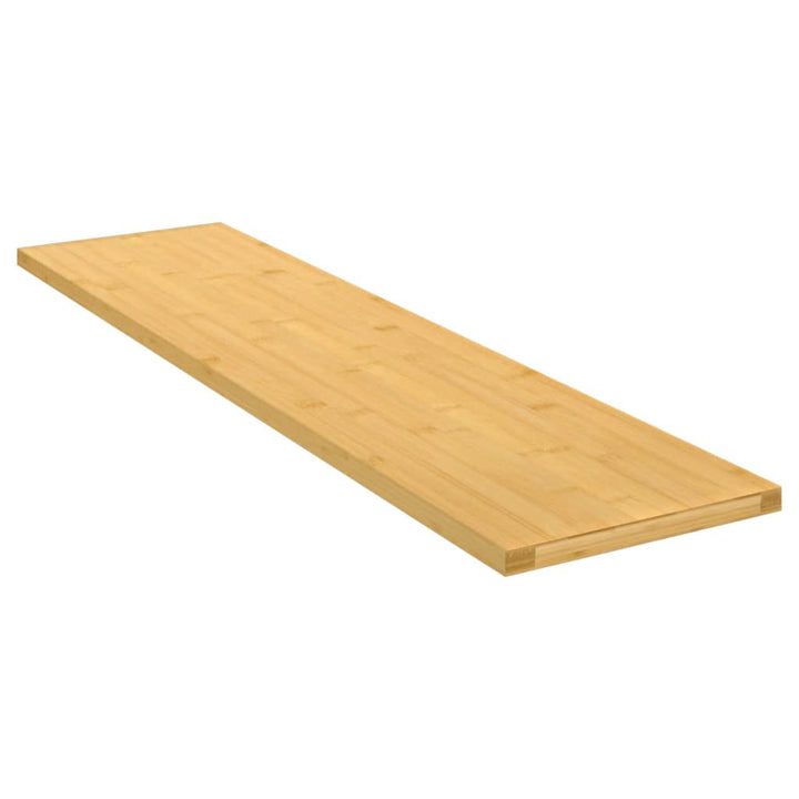 Himmelmann Floating Shelf Ebern Designs Size: 0.6" H x 31.5" W x 7.9" D Finish: Bamboo