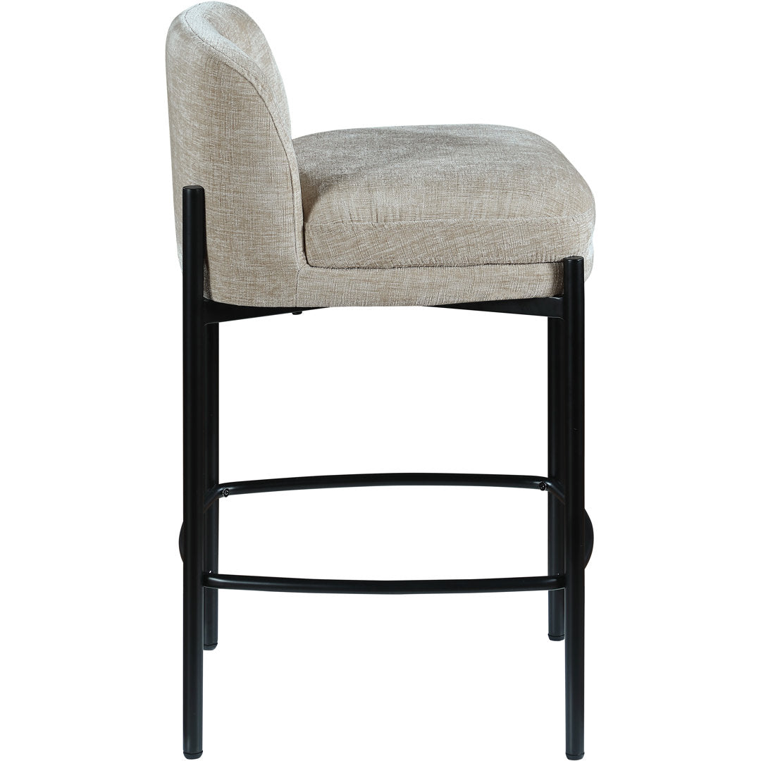 Brixen 26'' Counter Stool (Set of 2) Wade Logan® Upholstery: Beige