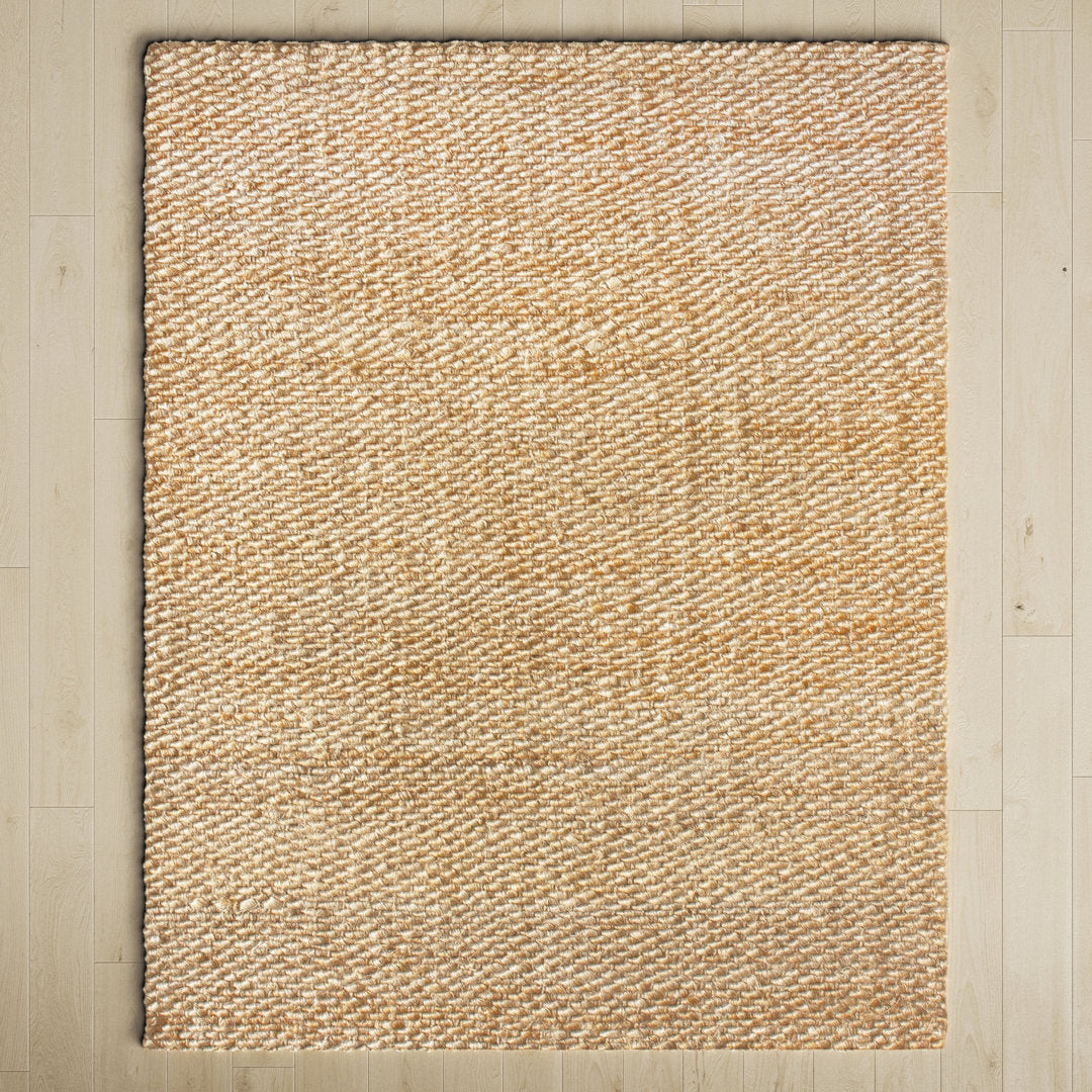 Annelynn Farmhouse Handmade Jute Natural Rug Birch Lane™ Rug Size: Rectangle 8' x 11'