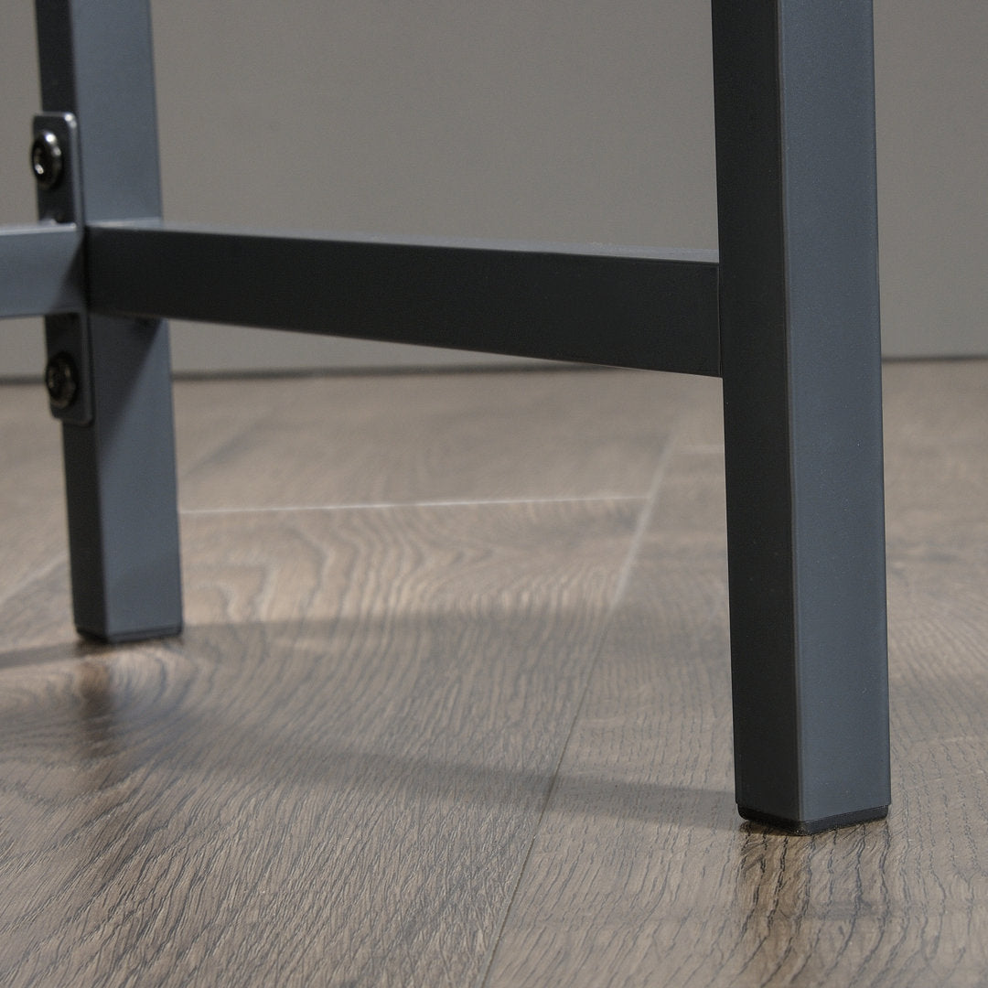 Arturs 41.5" Console Table 17 Stories Table Top Color: Faux Concrete